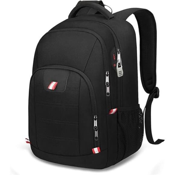 Laptop Backpack, Business Travel Backpack with USB Charging Slit - Picture 7 of 7